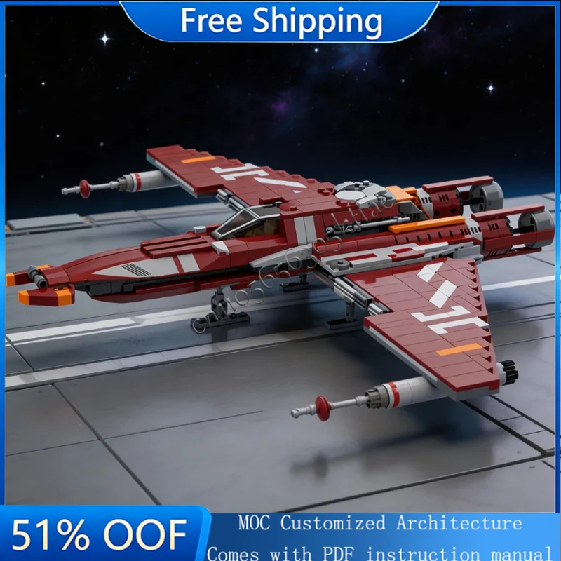 

771 Pcs Customize Building Blocks Air War Series Deployable Wings Fighter Model DIY Technology Education Assembly Collection Toy