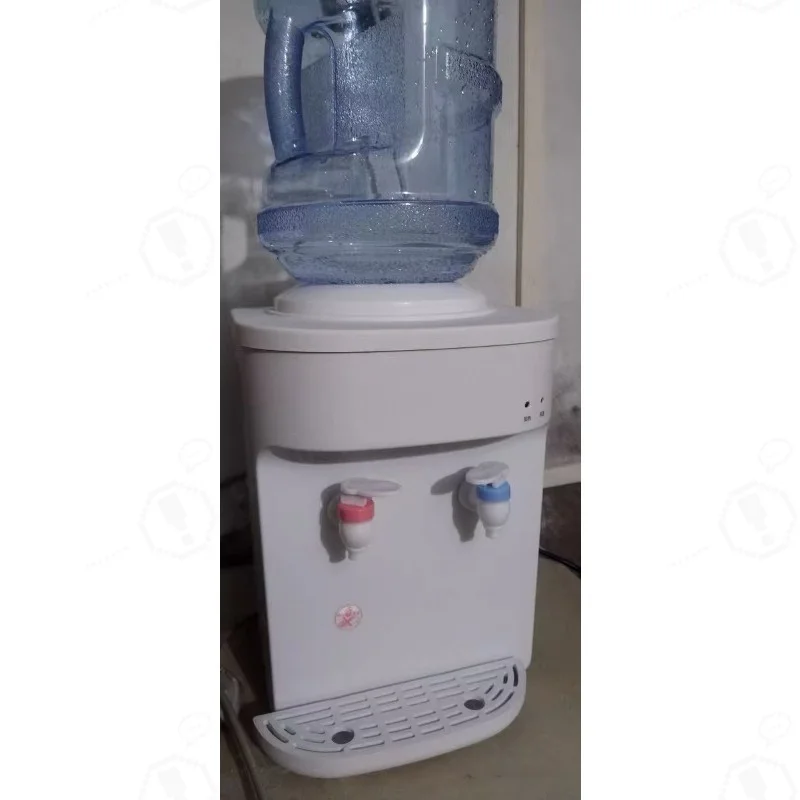 

Portable Mini Desktop Water Dispenser Hot & Cold Dual Temp Top Loading Water Cooler for Home Office Dormitory