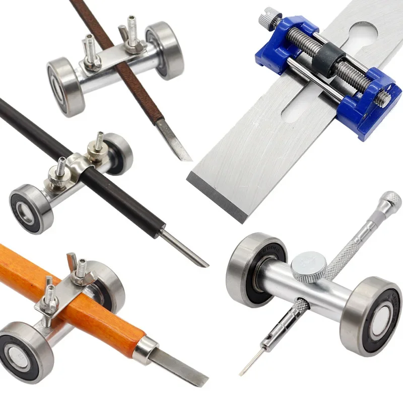 Manual quick positioning knife sharpener fixed angle grinder chisel grinding planer woodworking household tool multi-function