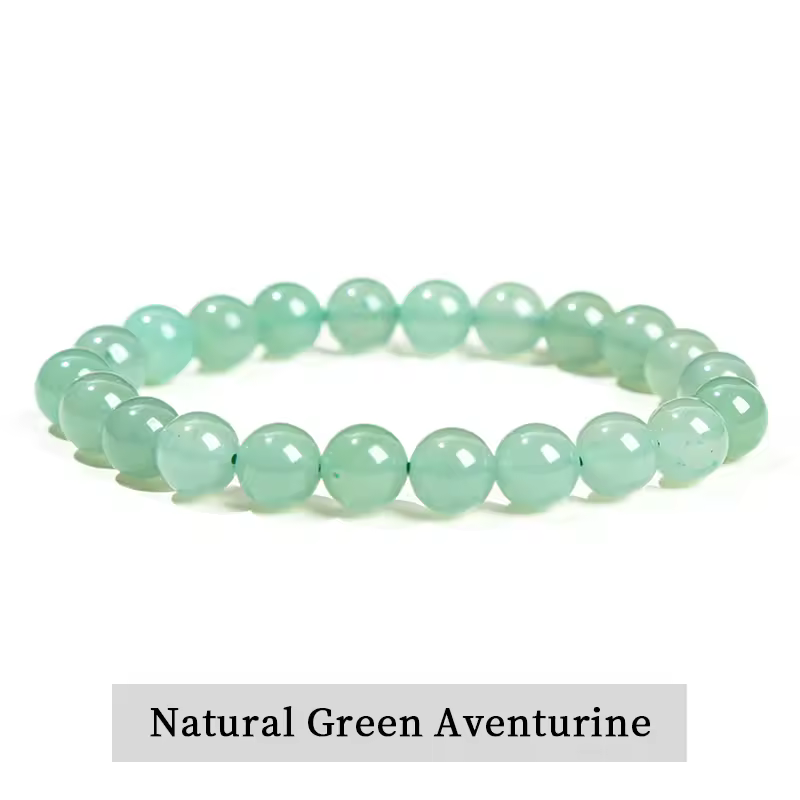 JD Natural Stone Beads Bracelet Amethyst Tiger Eye Crystal Quartz Agate Gem Beads Bangles Women Men Reiki Healling Jewelry Gift - Image 14