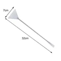 Flat sand shovel