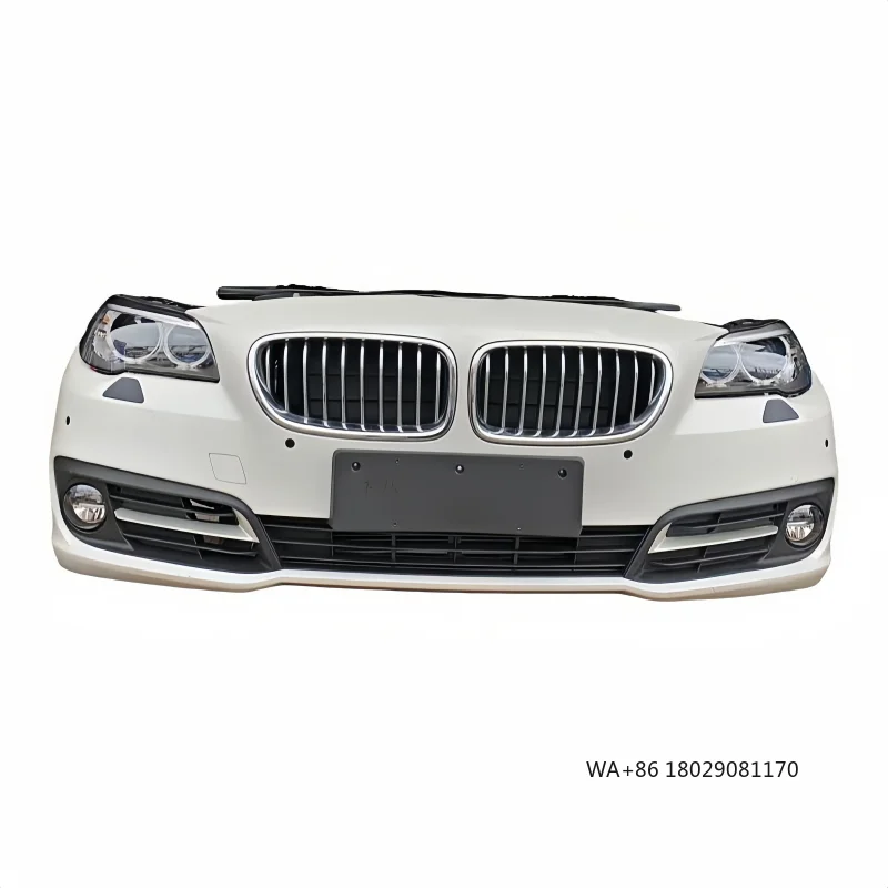 

Б/у передний бампер, арка колеса, боковая юбка в сборе для 5-й серии F10 F18, большая центральная решетка с заднем положения