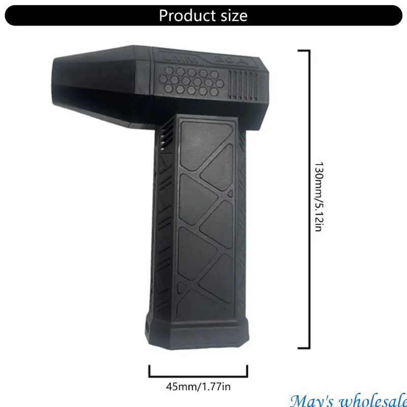 Hoogversnoerde borstelloze motorvoertuigdroger Laaggeluid 52 m/s Luchtflows met 3 verstelbare tandwielen voor een drogen