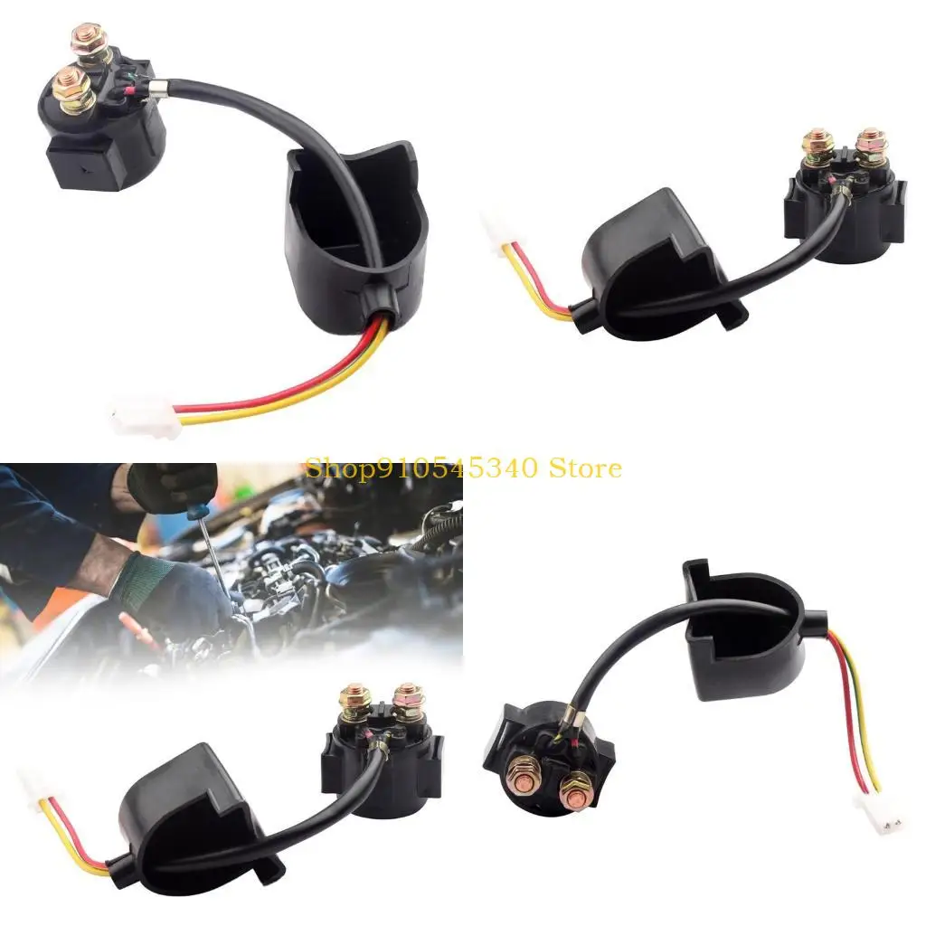 

U2JA 2 Wire 2 Pin Starter For GY6 Powered Scooters Vehicles