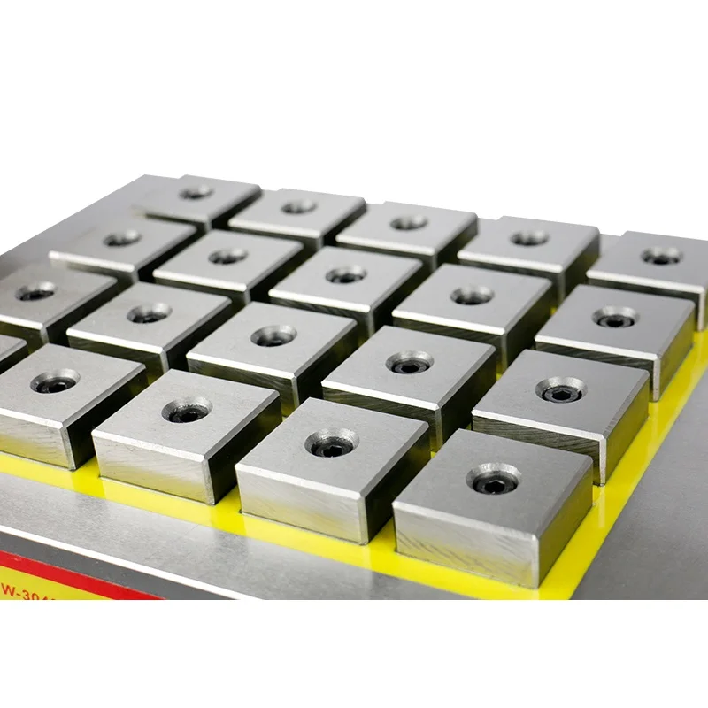 Powerful Electromagnetic Permanent Magnetic Chuck Electronically Controlled For CNC Machining & Milling Centers