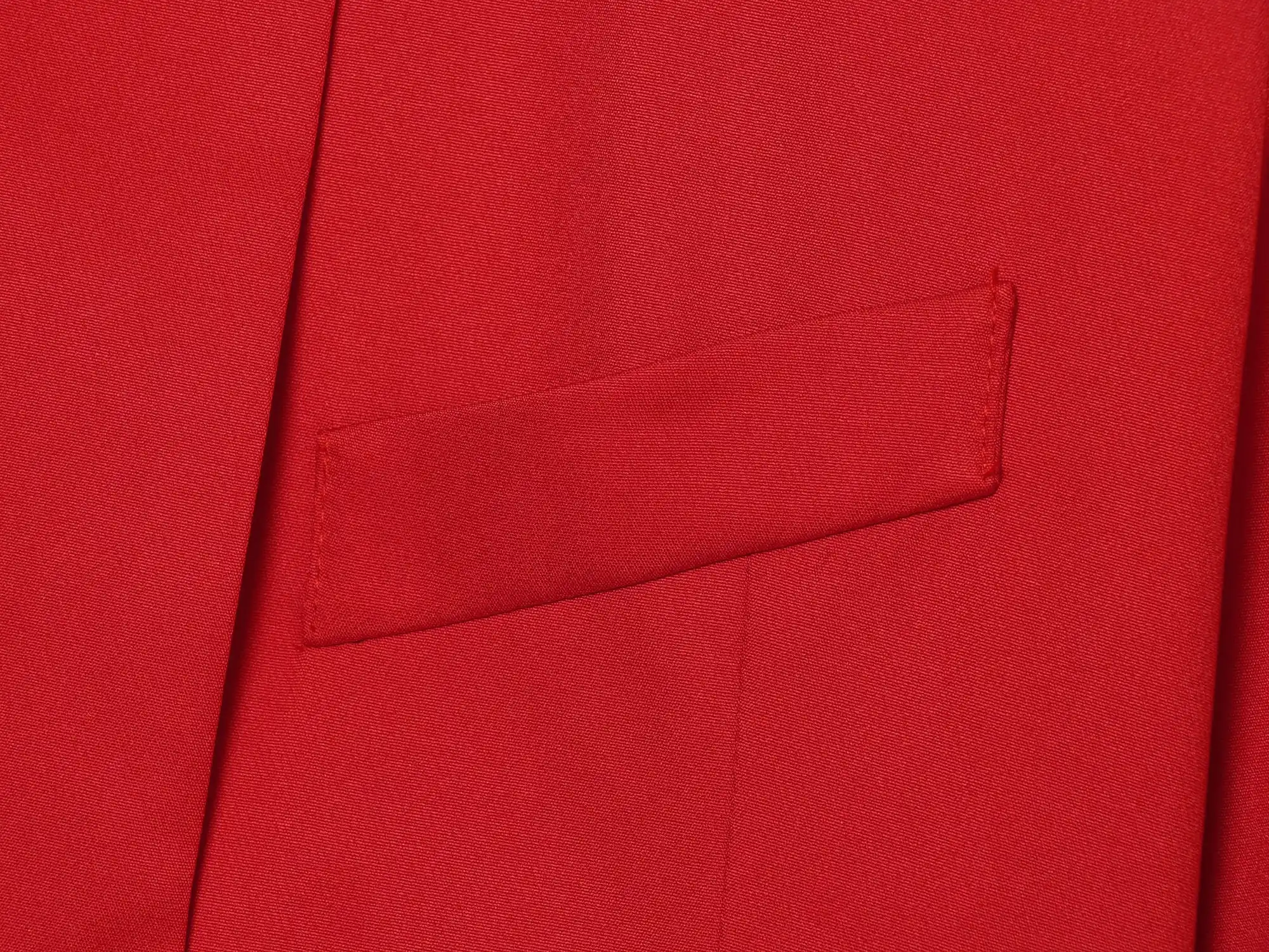 KONDALA Damen High-Street Roter Kurzer Blazer Eleganter Schicker Kurzarm-Blazer Neu 2026 Sommer Trendiger Freizeit-Blazer für Frauen – Detail 9