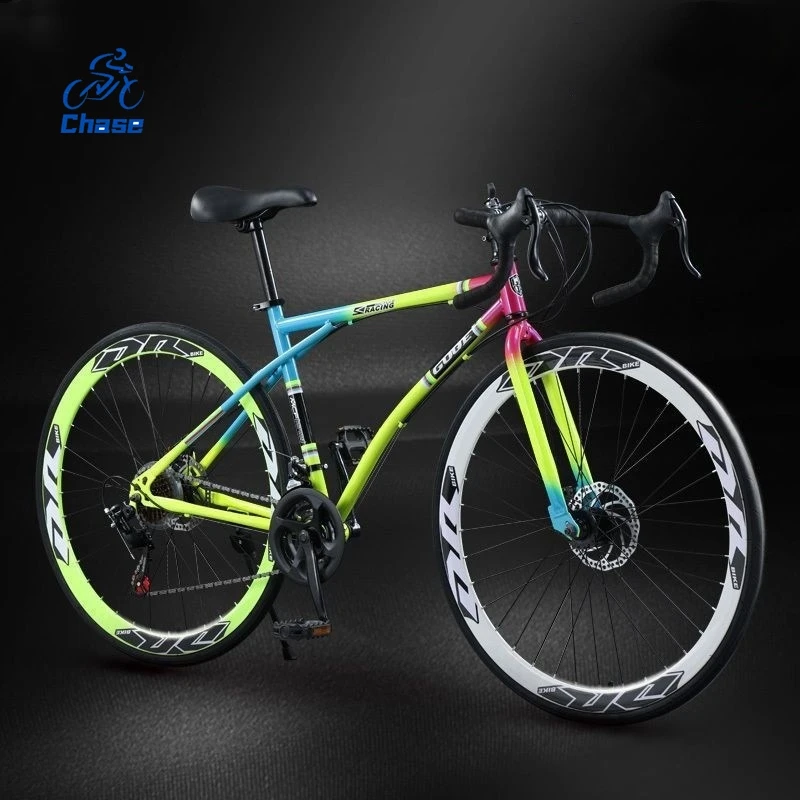 

Chase Variable Speed Bicycle Road Racing To School Walking Bend The Muscles Live Flying Bike Double Disc Brake Students