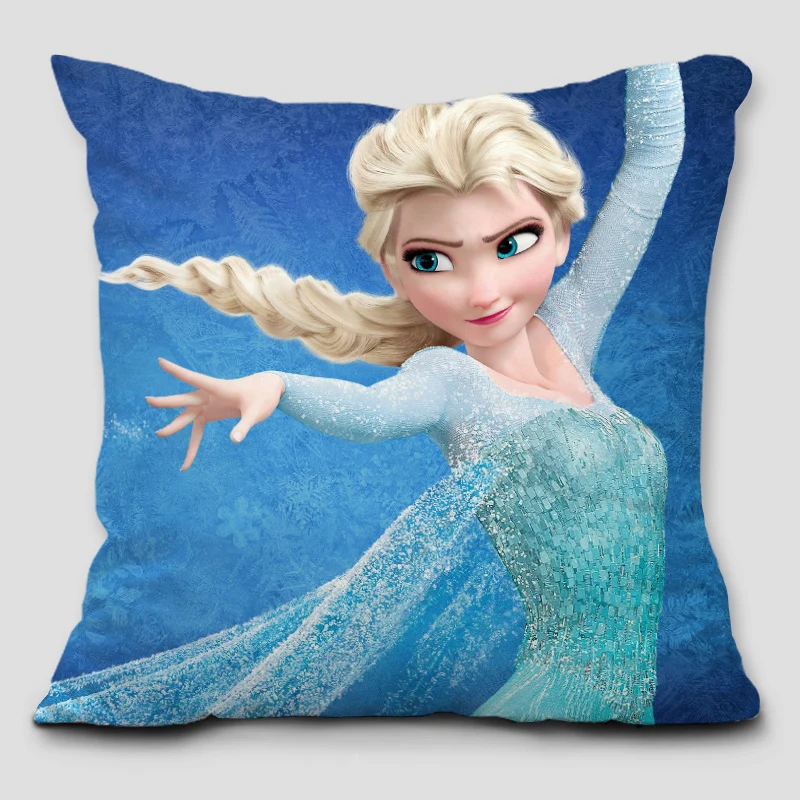 Disney Frozen Pillowcase Cushion Cover Children Boya Girl Couple Pillow Cover Decorative Pillows Case 40x40cm Dropshipping