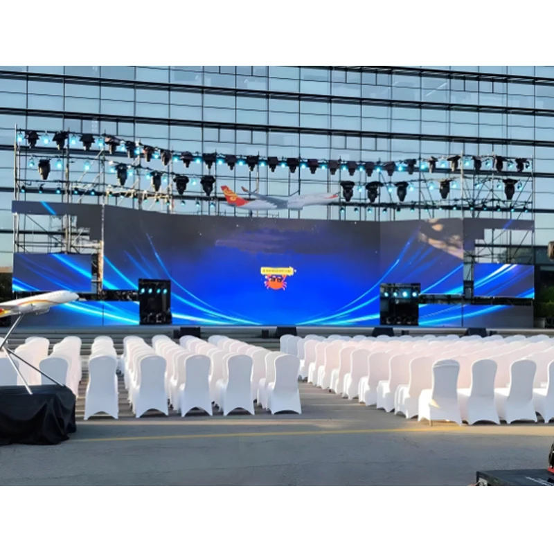 Waterproofing For Custom LED Display ProductsGood Sales Customized LED Billboard Rental Outdoor Waterproof Display Screen For Co