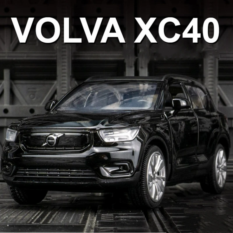 1:32 VOLVOs XC40 Alloy Car Model Diecast & Toy Vehicles Metal Car Model Simulation Sound and Light Collection Toy Gift