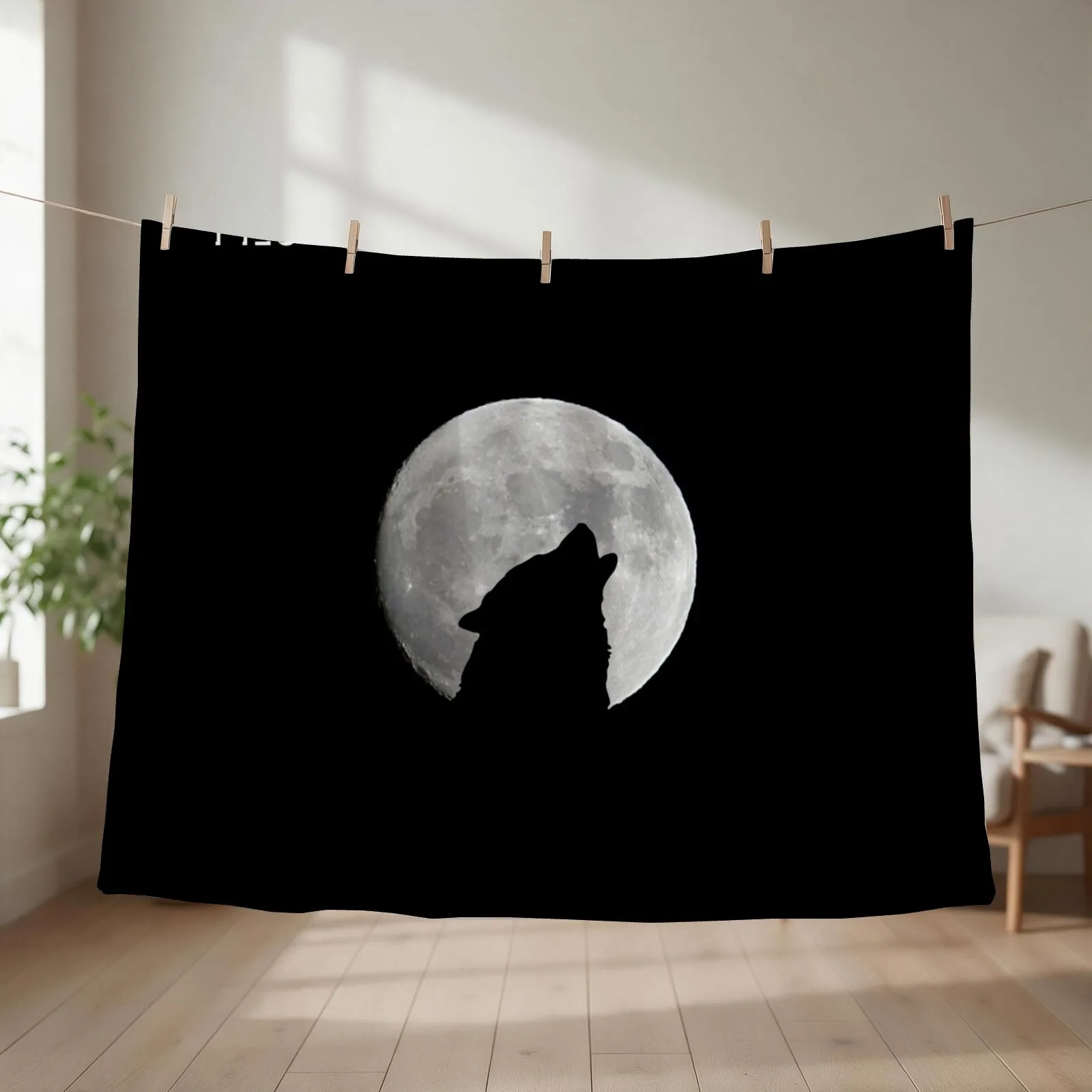 Son of the moon wolf version Throw Blanket Summer Beddings Thermals For Travel Beach Baby Blankets