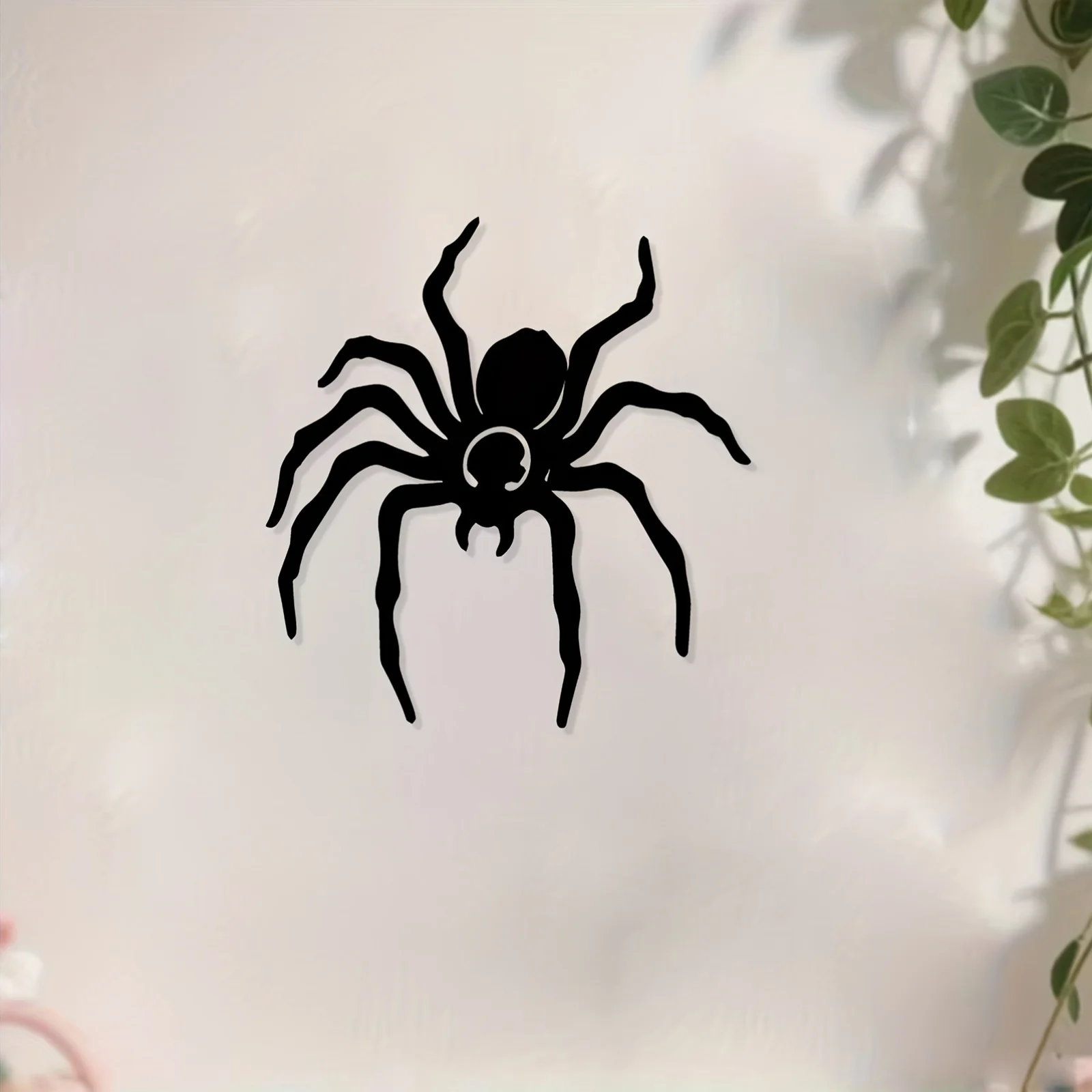 Brand Modern Spider Iron Wall Art Rustproof Weatherproof Metal Mural Indoor Outdoor Home Wall Hanging Decor