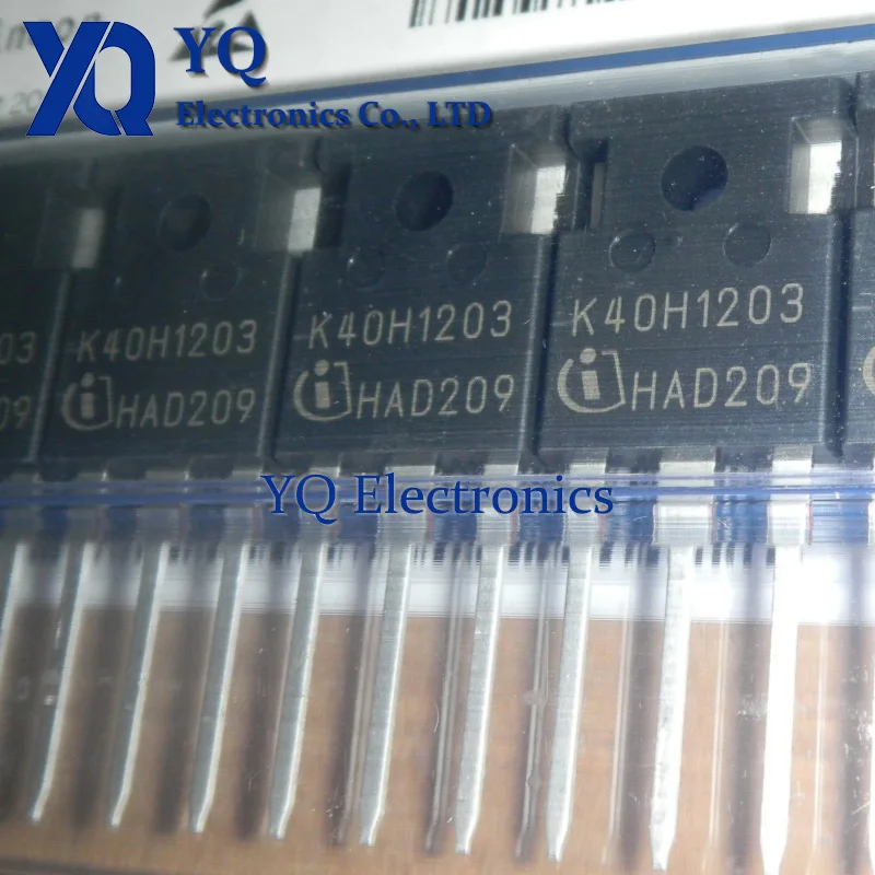 10PCS/lot New OriginaI IKW40N120H3 TO-247 40A 1200V IGBT Inverter Welding Machine Power Tube