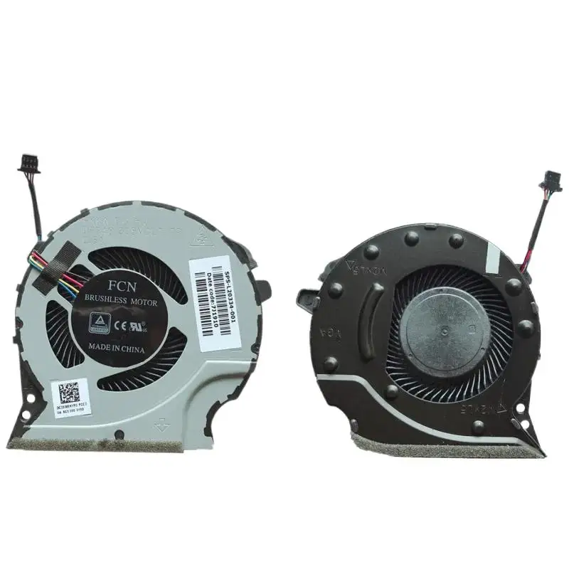 1 для HP 15-CX0068TX TPN-C133 15-CX0160TX Вентилятор процессора DFS481305MC0T L20334-001 =/ Rosen