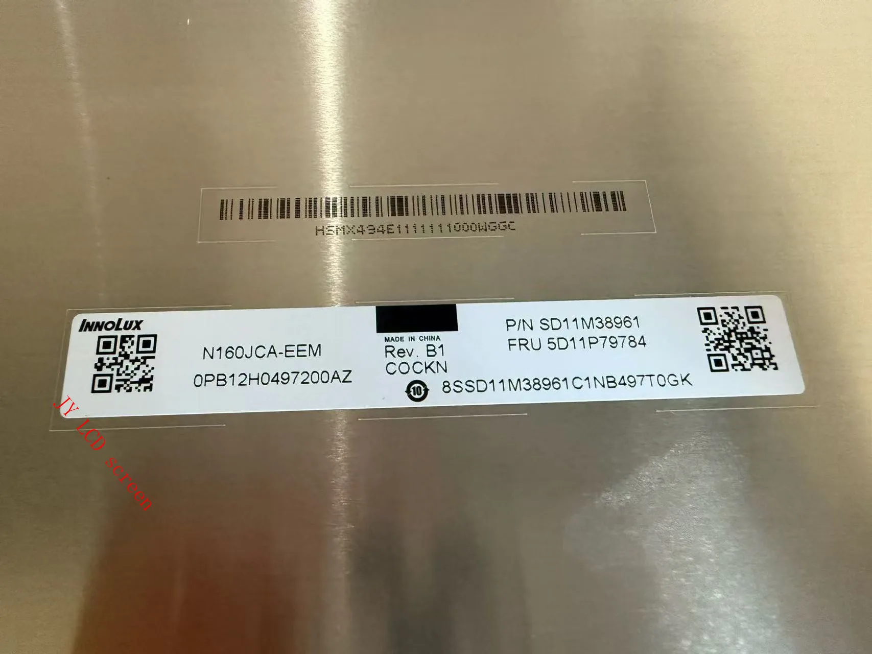 16.0 inch 1920*1200 30pins 60HZ N160JCA-EEM N160JCA EEM IPS Laptop LCD Screen Display Matrix Panel Replacement 100% sRGB