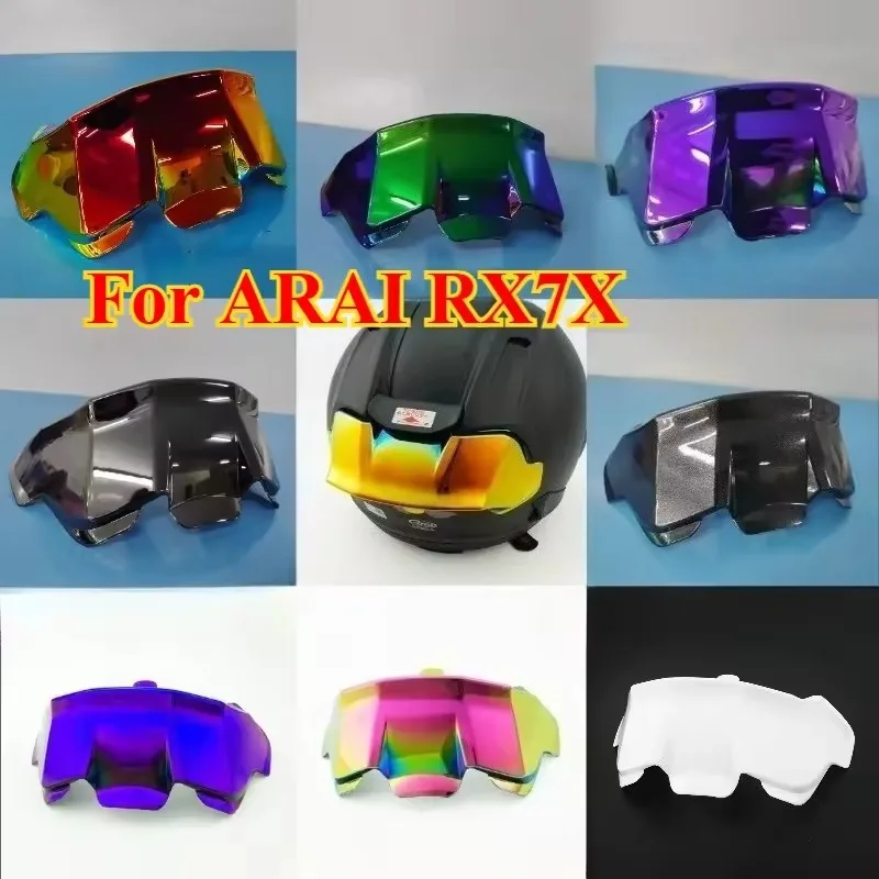 

RX7X Motorcycle Rear Trim Helmet Spoiler Suitable for ARAI RX7X Helmet Accessories No Punching Required