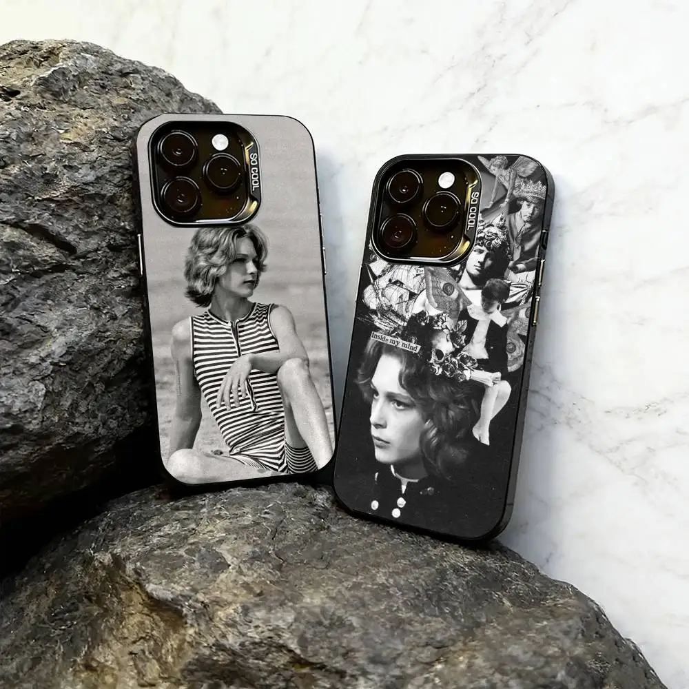 

B-Bjorn A-Andresen Tadzio Phone Case For iPhone 17,16,15,14,13,12,11 Plus,Pro Max,XS,Colorful Silver Phone case Funda Cover