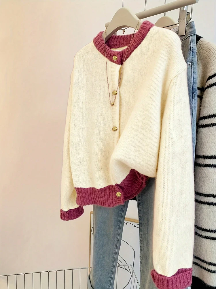 #22 Latest Button Front Knit Cardigans Offers