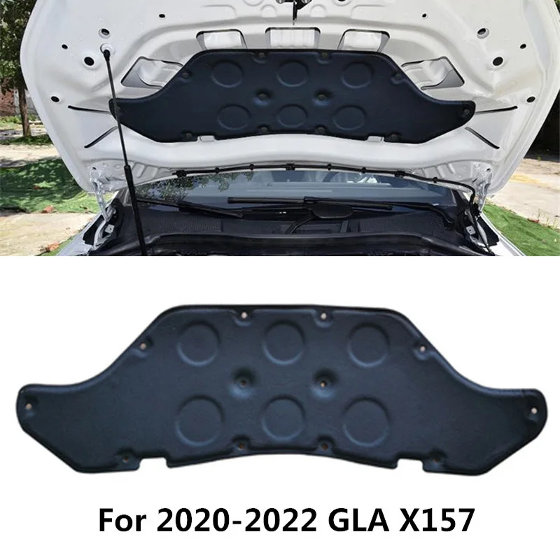 Fold Shipping For 2013-2022 Mercedes Benz GLA 180 200 X156 X157 Car Hood Engine Heat Insulation Pad Cotton Soundproof Cover Mat