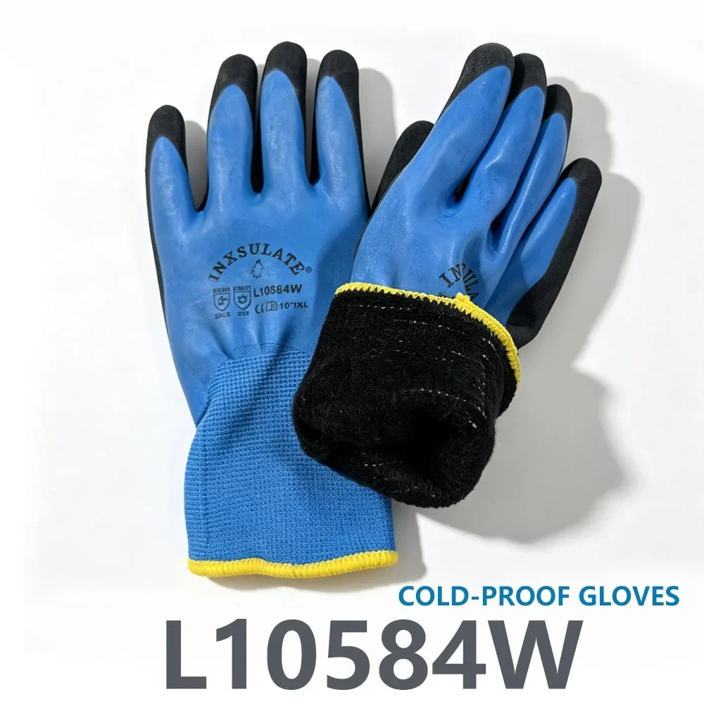 1 Pair L10584W‑30°C Cold‑proof Cut Resistant Gloves