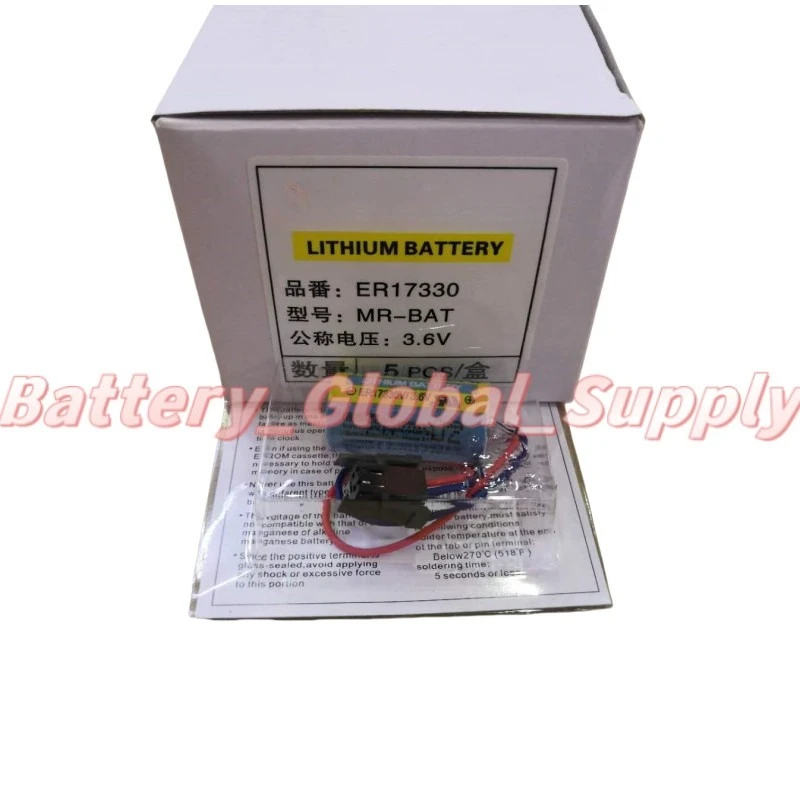 

MR-BAT ER17330V 3.6V Programmable Servo, Industrial Control 1 Piece, Brand New -
