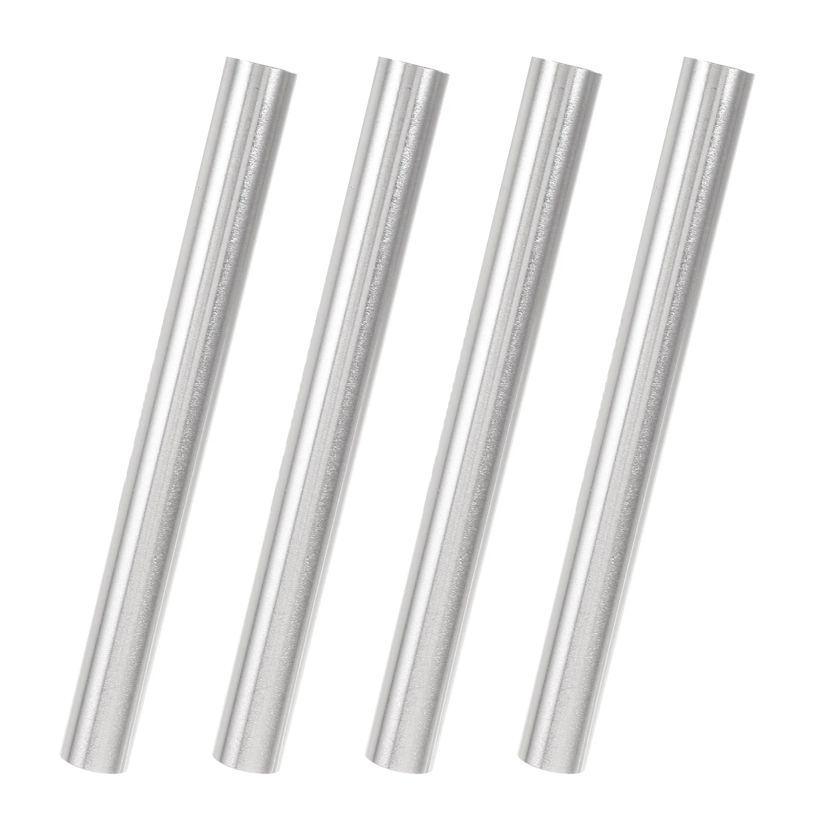 

4 Pcs Tent Pole Repair Pipe Part Fastener Replacement Tubes Aluminum Alloy Connector Stick Repairing