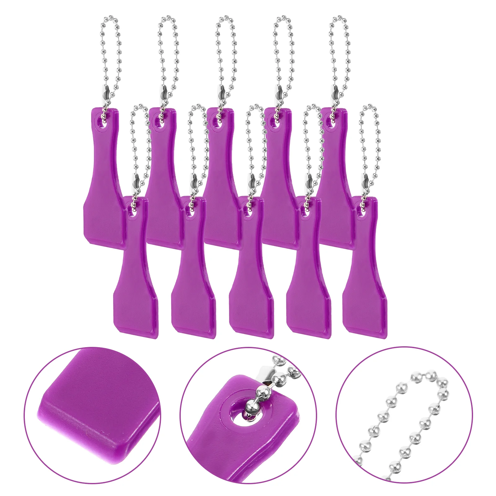 

10 Pcs Lottery Scratch Off Tools Square Spatula Ticket Card Scrapers Sticker Label Remover Safe Sturdy Easy Use