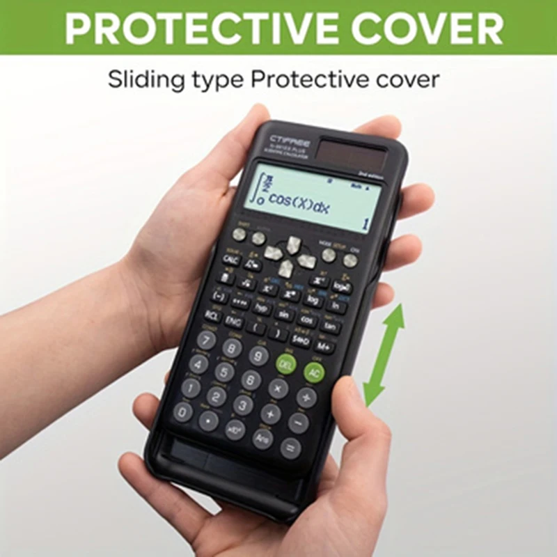 FC-991 ES PLUS Multifunctional science function calculator-417function Specially designed for student exams, economical packagin