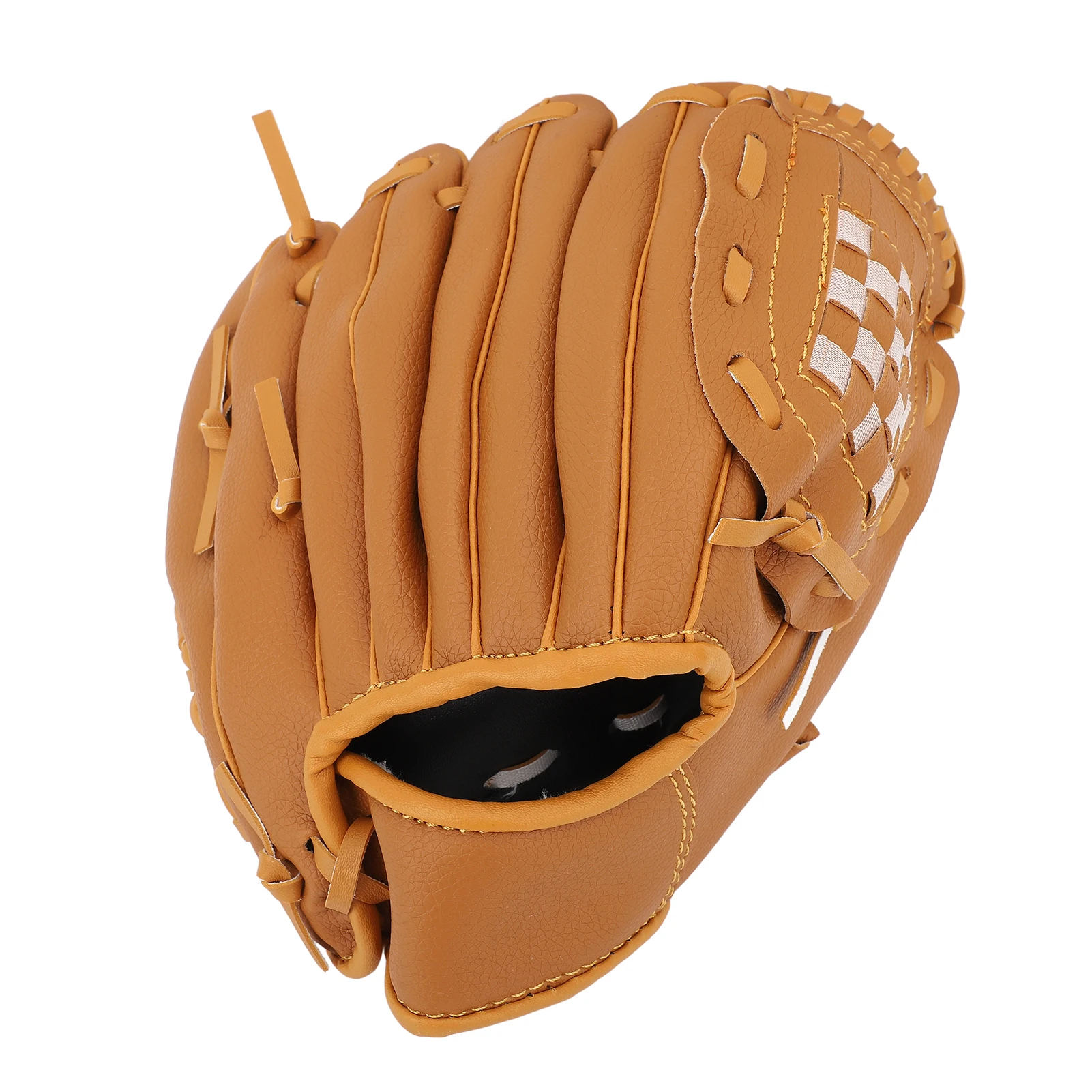 Sport-honkbalhandschoen Stijlvol PU-leer Ergonomisch ontwerp Duurzaamheid Softbal-outfieldhandschoen voor jeugd en volwassenen voor competitie