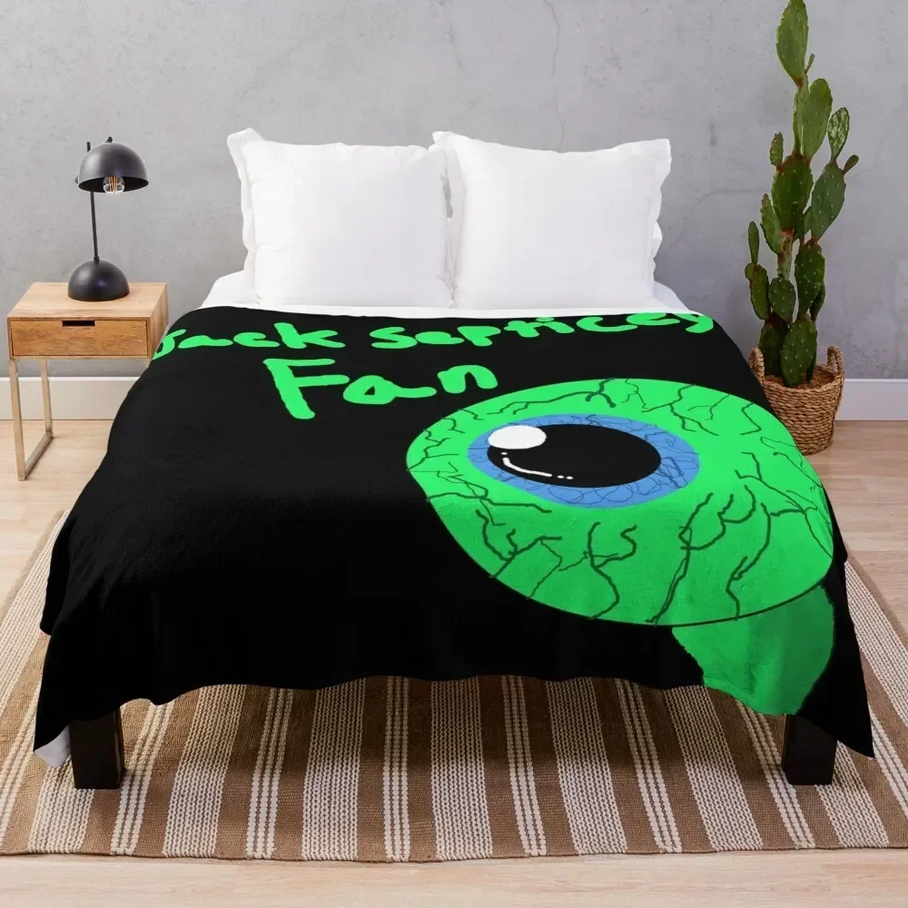 

Jacksepticeye fan Throw Blanket Giant Sofa wednesday Large manga Blankets