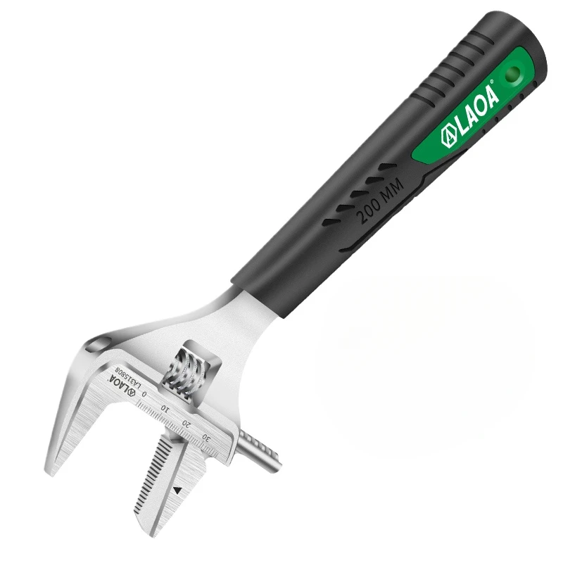 

:Monkey Wrench Multifunctional Large Opening Dual-Use Twist Screws Small Mini Adjustable Pipe Spanner Hand Tools