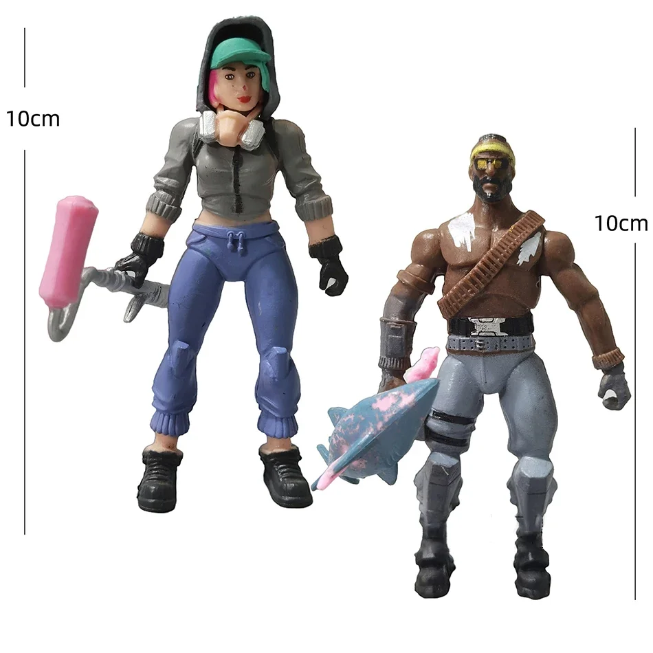 10cm Fortnite Figure Model PVC Dolls 8pcs/set