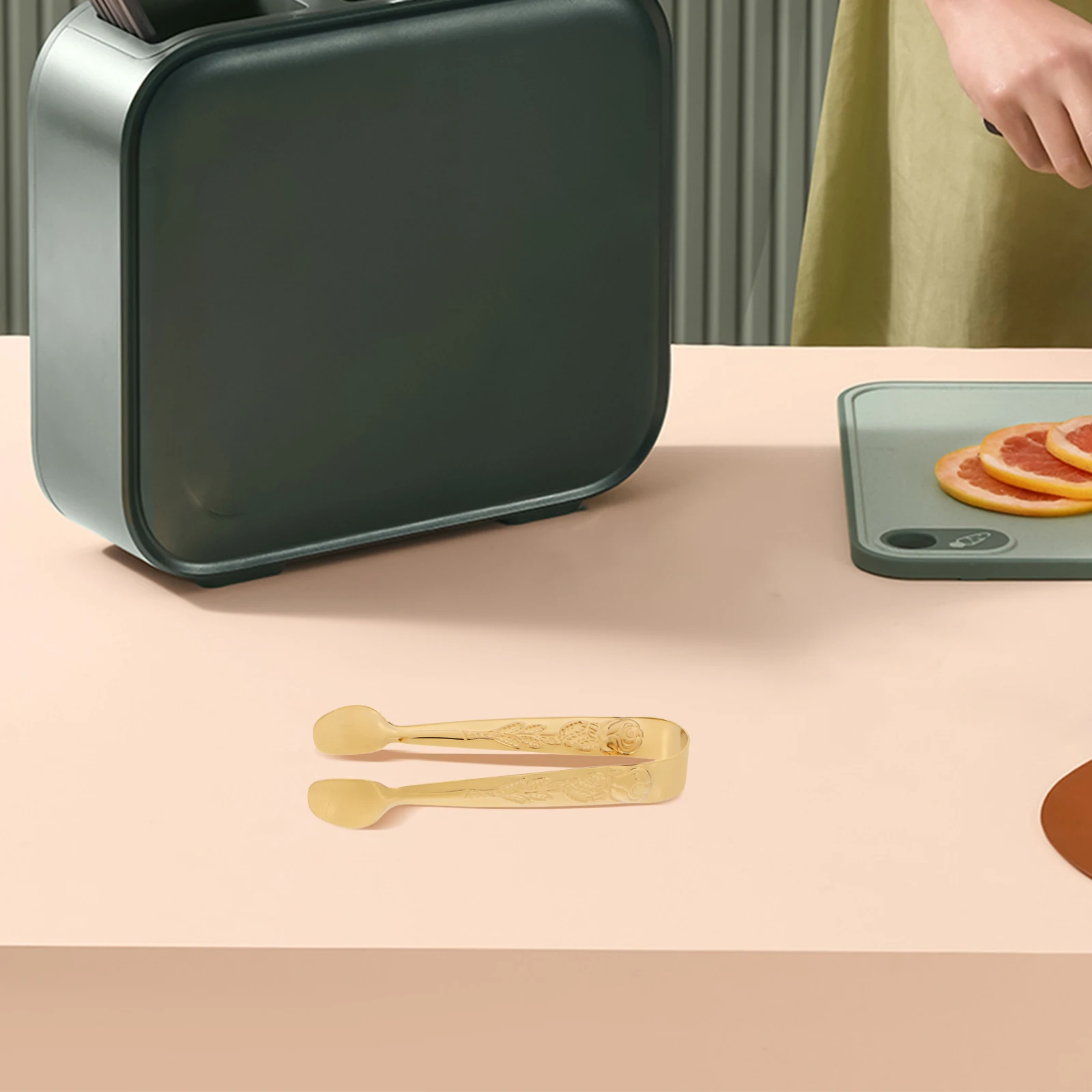 

2Pcs Stainless Steel Sugar Cube Ice Tongs Small Mini Serving Tongs for Party Appetizers Desserts Coffee Tea Ice Tong