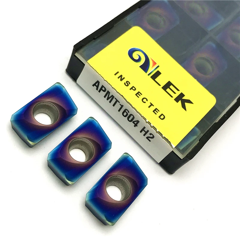 Inserto de carburo de fresado Indexable, herramienta de torneado de alta calidad, procesamiento de acero, insertos de fresado CNC, revestimiento Nano, APMT1604-M2/H2
