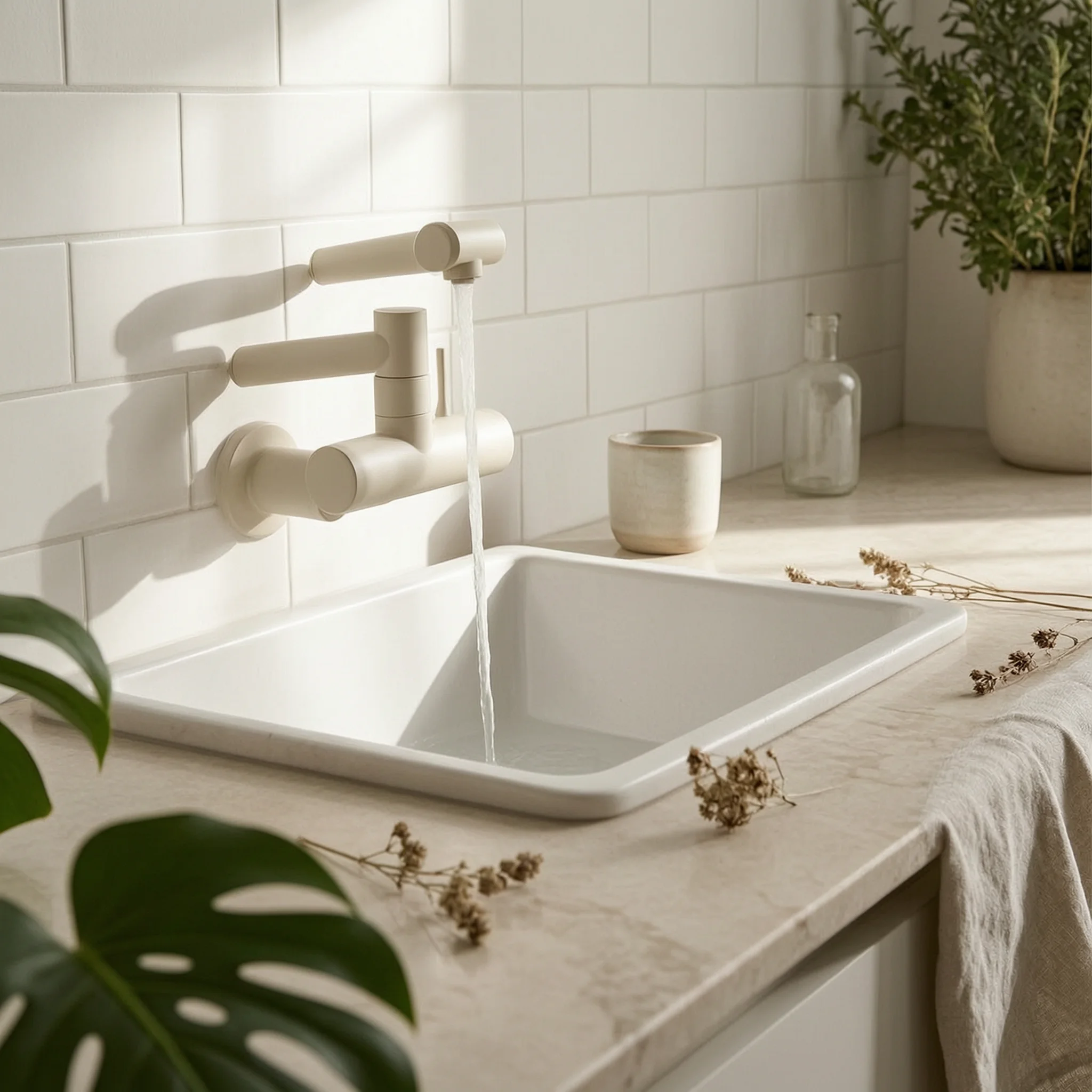 plumbing-fixture-wall-mounted-folding-faucet-cylindrical-body-straight-tubular-arm-360-swivel-faucet-for-laundry-room
