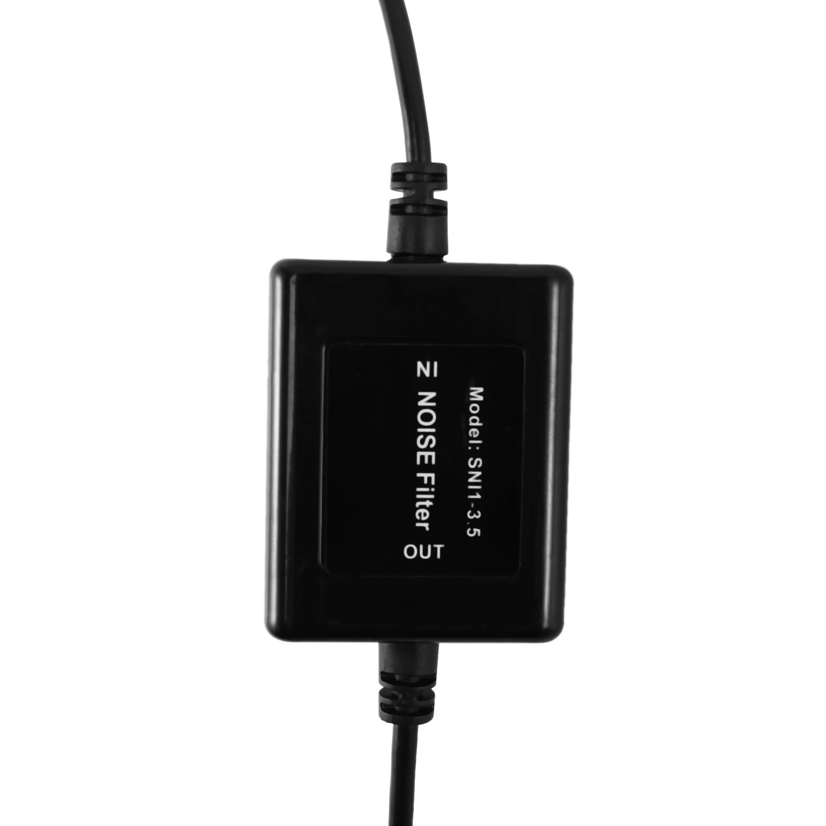 N75R-2X SNI-1/3.5 Noise Filter Ripple Mass Filter Isolator 3,5 mm Schwarz