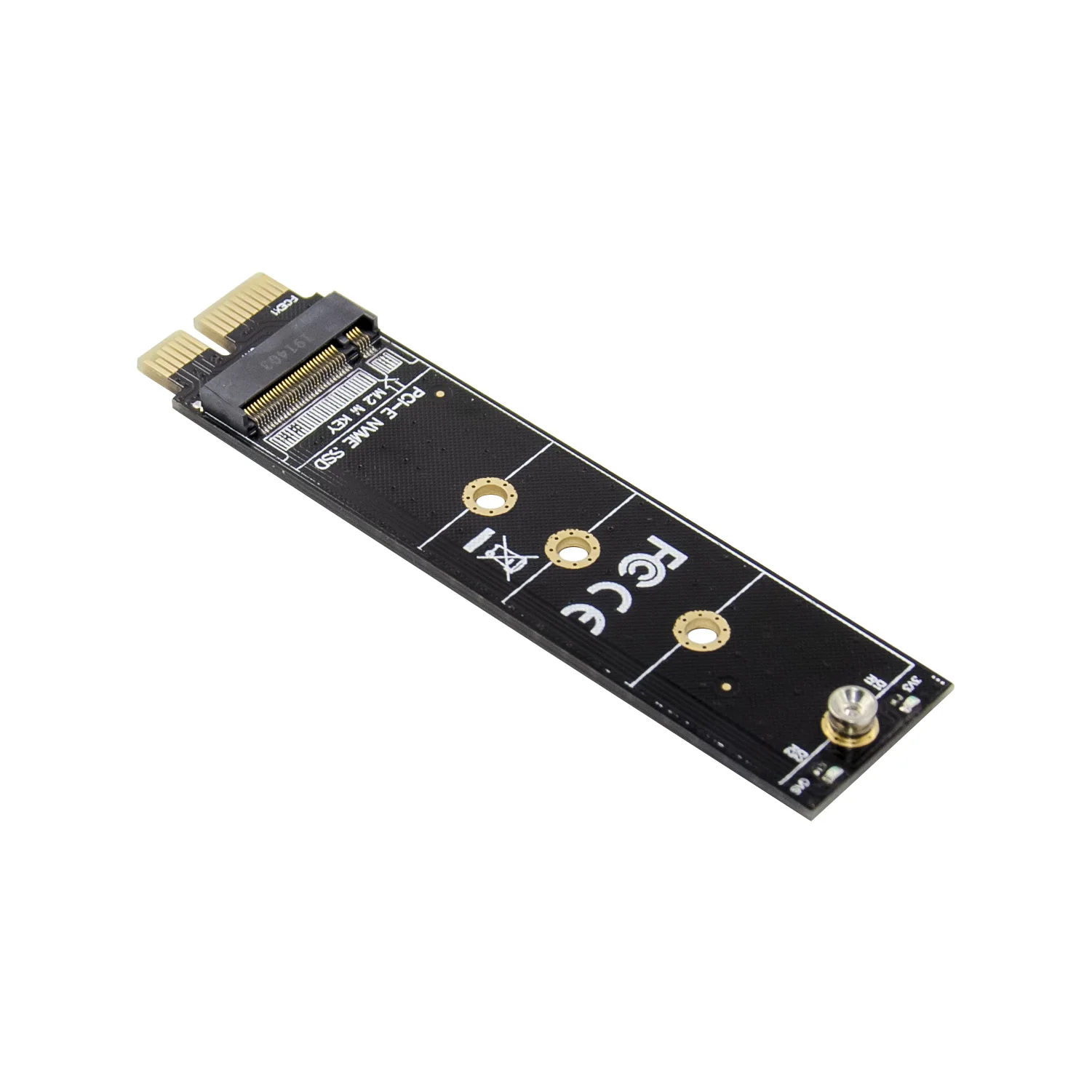 

5PCS Sunweit PCIE To M2 Adapter NVMe SSD M2 PCIE X1 Raiser PCI-E PCI Express M Key Connector Supports 2280 All Size M.2 SSD Ful