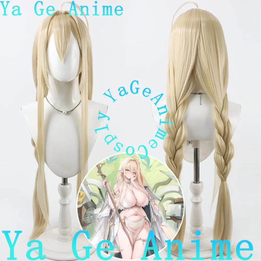 

Ya Ge Anime Store Azur Lane Golden Lion Cosplay Wig Anime Games Halloween Carnival Party Synthetic Heat Resistant Hair