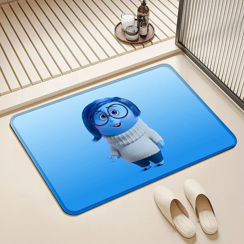 

Disney Inside Out Disgust Door Mat Non-Slip Washable Floor Rug for Home Bathroom Kitchen Decor