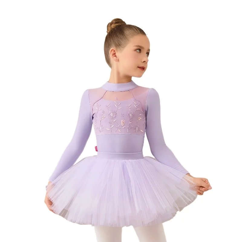 

Vestido de ballet para niña Ropa de baile de gimnasia para niñas pequeñas y grandes leotards for girls ballet clothes girl