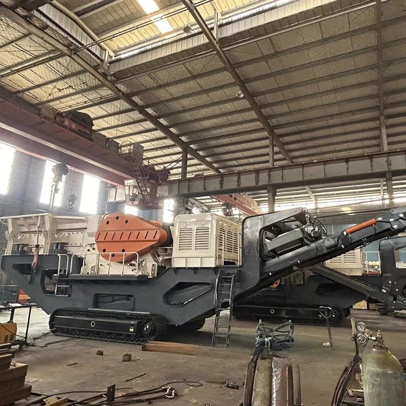 YG Crawler Type Mobile Stone Crusher Track Mounted Mobile Jaw Crusher Cone Crusher for Sale