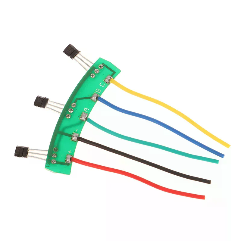 4402 Hall Effect Sensor Electric Motor Hall Sensor Electric Scooter Motor Hall Sensor Board Cable Hall Plate Component PCB Hall