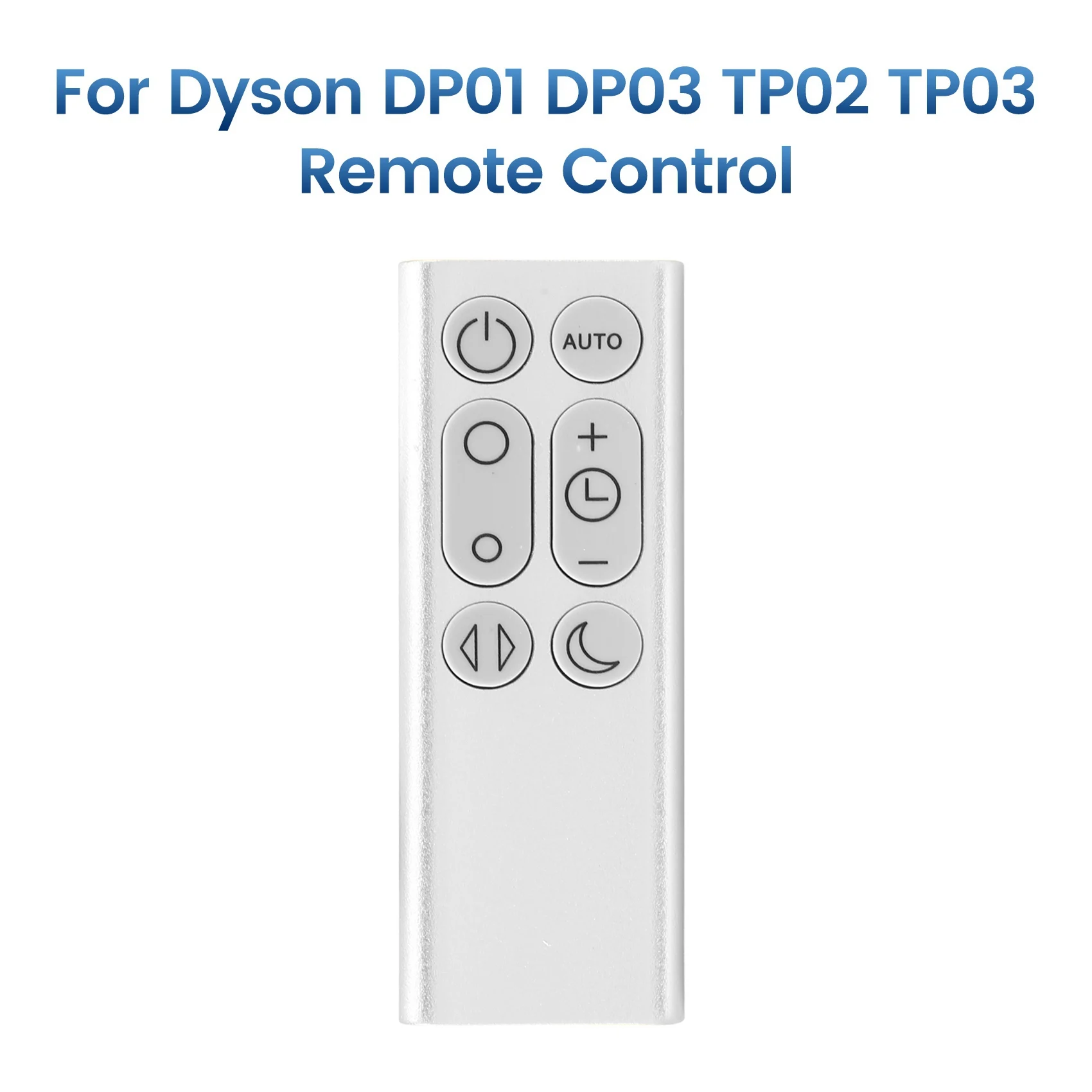 A26P Replacement Remote Control for Dyson Pure Cool Link DP01 DP03 TP02 TP03 Air Purifier Fan Remote Control(Silver)