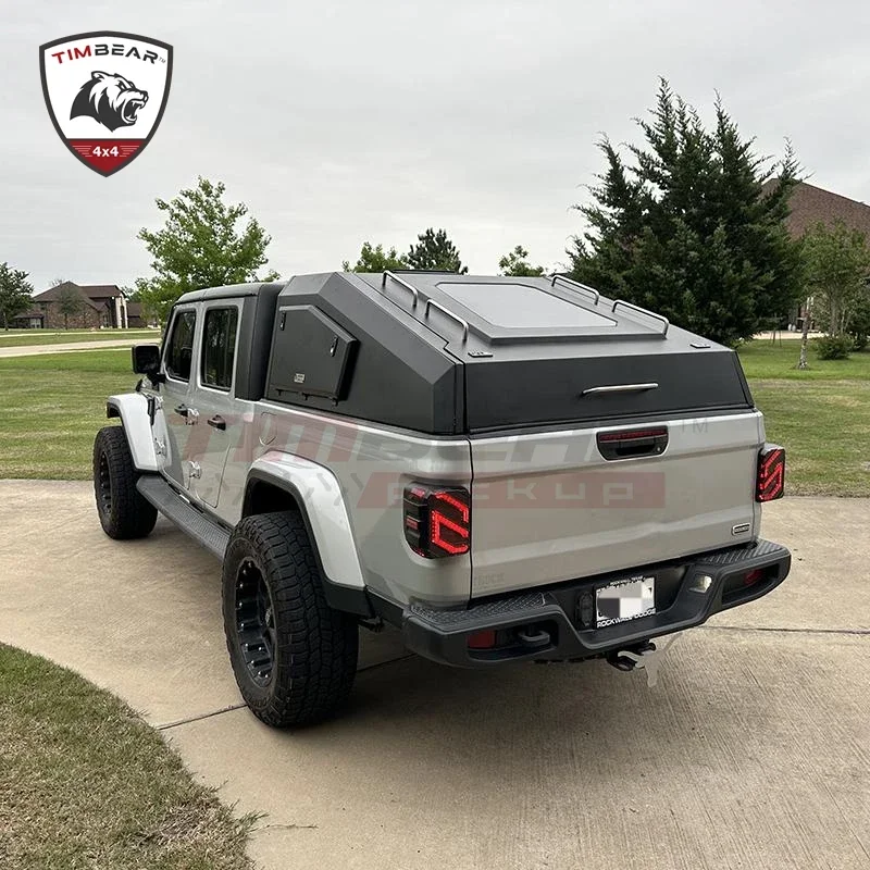 New Design Manganese steel Pickup Truck 4X4 Topper Cover Hardtop Canopy For Jeep Gladiator 2021