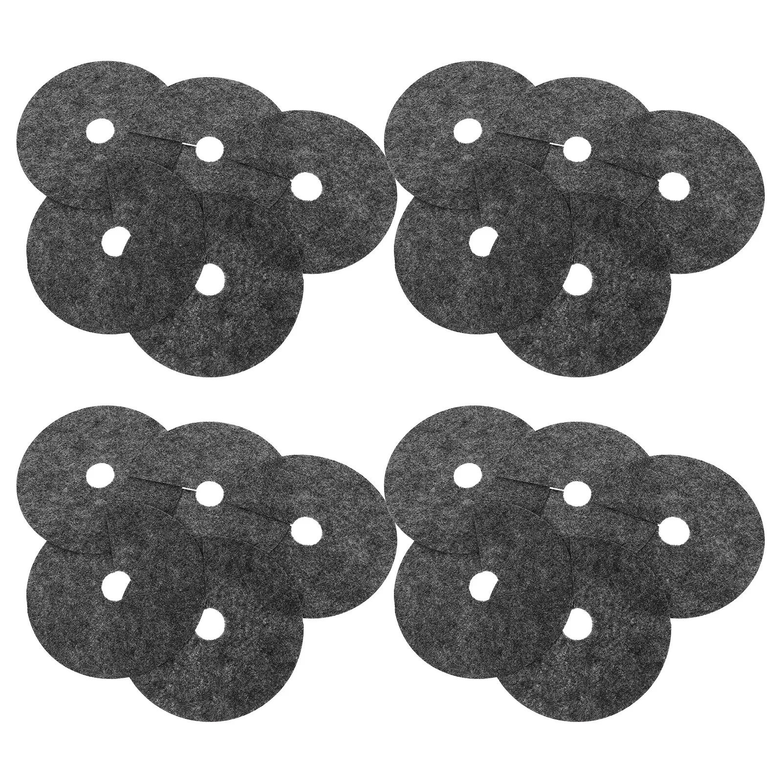 20Pcs Grass Control Fabric Non-Woven Breathable Plant Protector Root Barrier for Garden Landscaping Fabric Plant Protector
