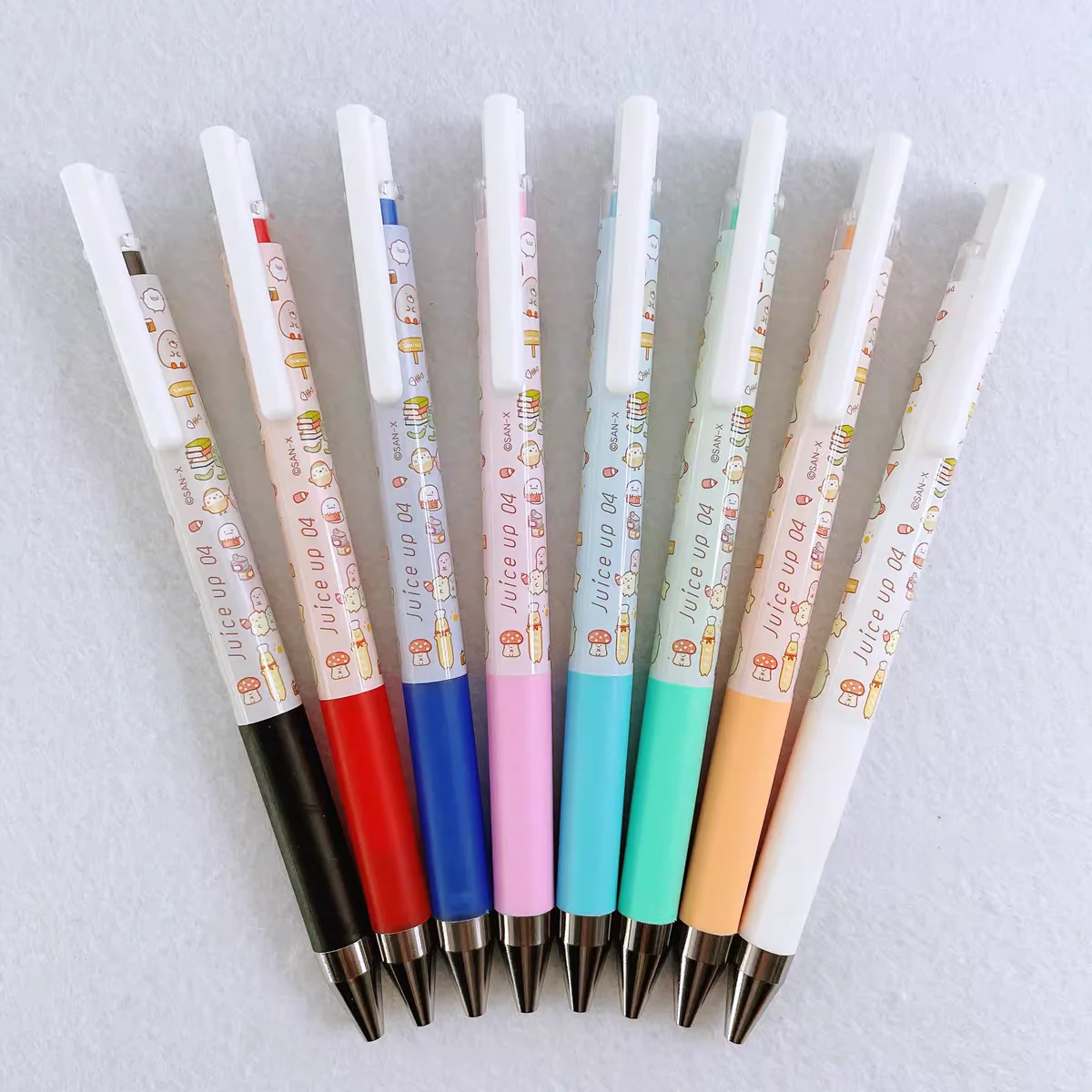 2023NEW PILOT San-x Gel Pen 0.4mm Limited Juice Up 8Color Black  Japanese Stationery Students' Supplies