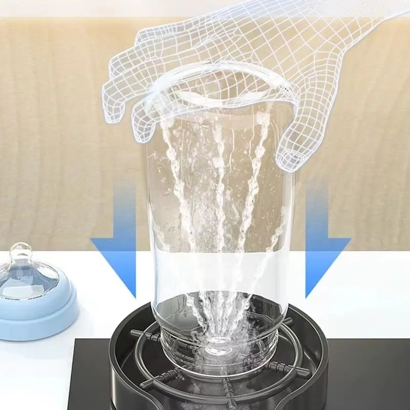 Electronic display water temperature sink, Feiyu Waterfall faucet, stainless steel material