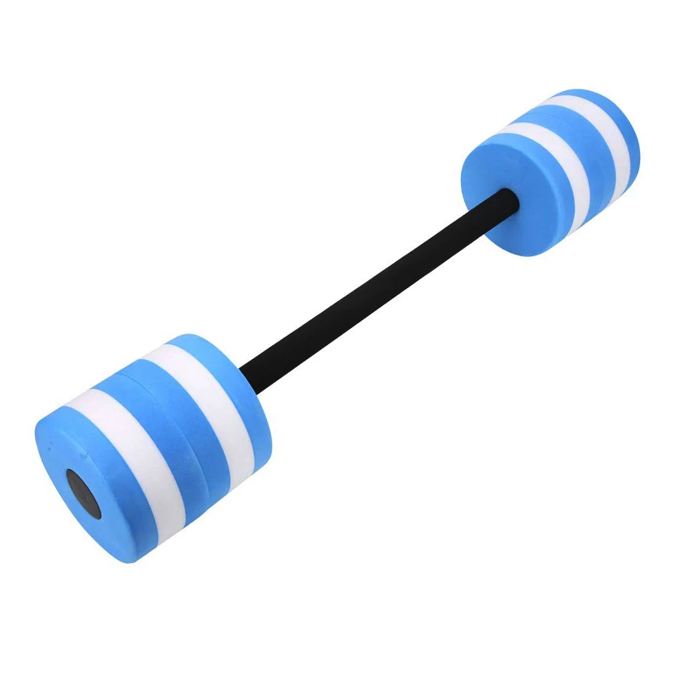 

Adjustable Aqua Pool Barbell Dumbbells 1kg Portable Durable EVA Foam Home Water Fitness Exercise Equipmentpromote sales