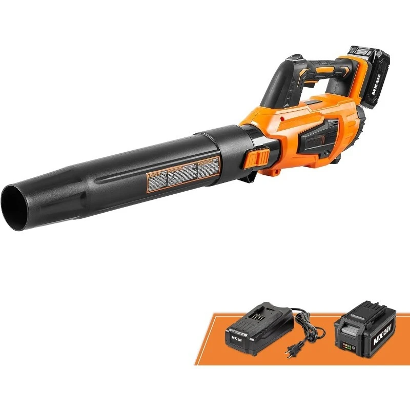 

CLBL2417A Cordless Blower 24V Max with 4.0Ah Battery and a Charger