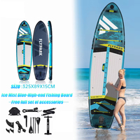 Surfboard Water Stand-up paddling Board fish Float Double-layer Wear-resistant Inflatable Racing paddleboarding Board with Accessories
